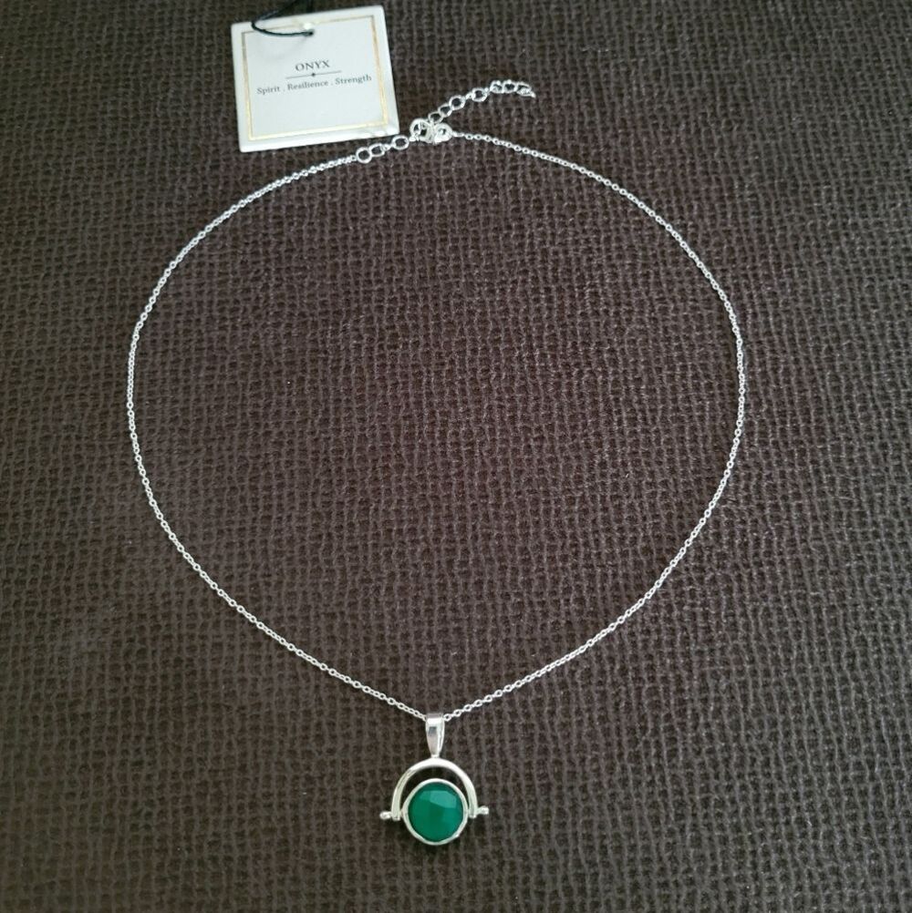 Shivam Rotating Disc💿 Pendant Necklace - NWT